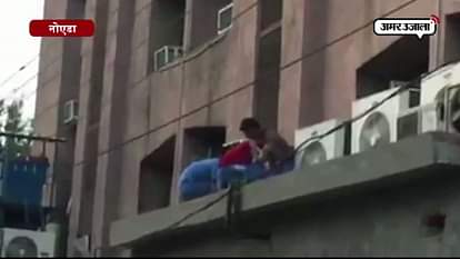 A PATIENT JUMPED FROM FIFTH FLOOR OF HOSPITAL