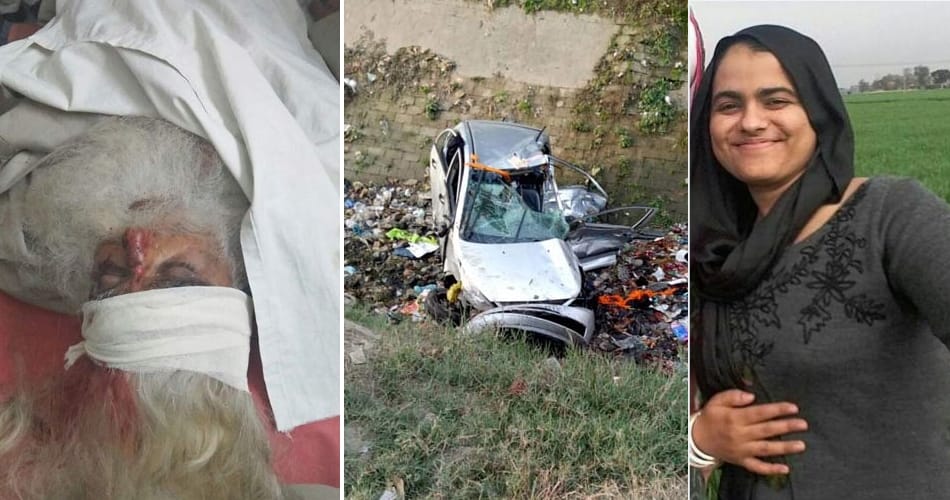nri man and his daughter-in-law killed in road accident at jalandhar of punjab