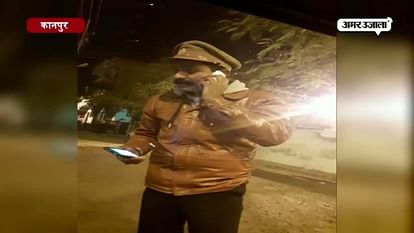 viral video of up police men