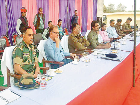 The company will be 42 on polling day paramilitary security force