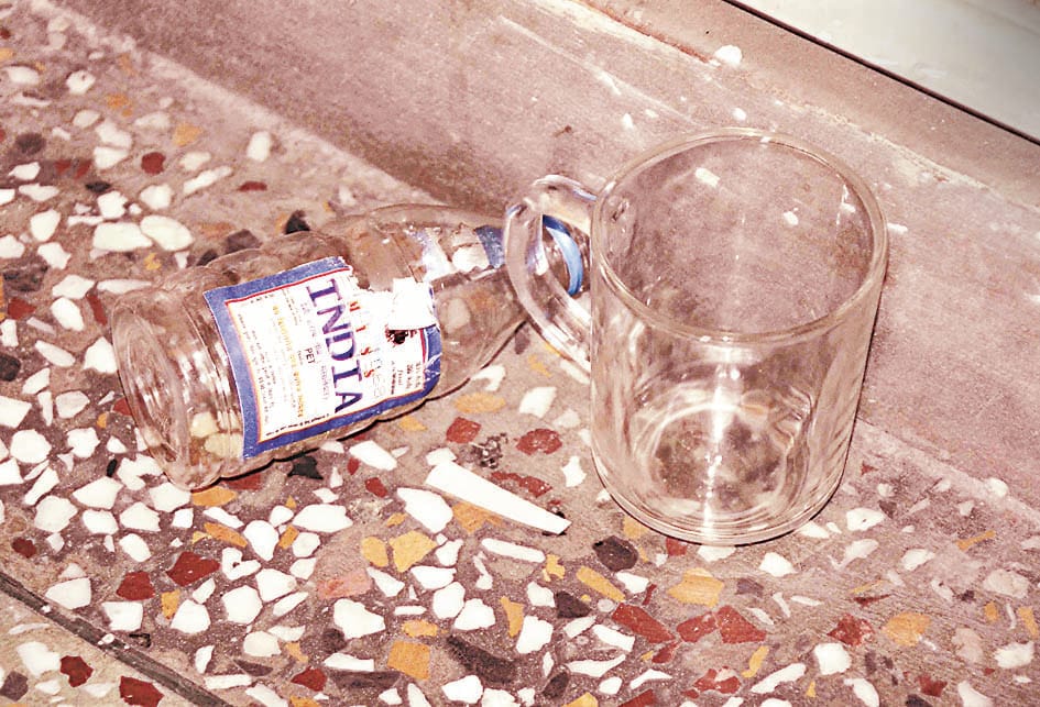 Business office first theft thieves drunk again
