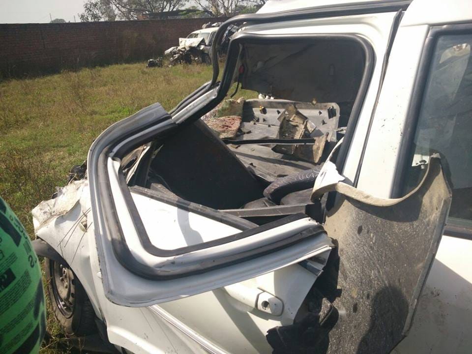 four people killed in road accident at kharar mohali, family finished in few moments