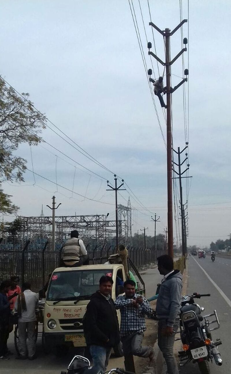 Half the town is electricity six hours round