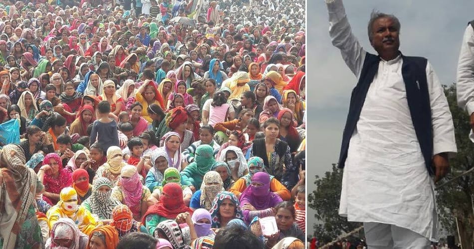 sant rampal 20 thousand followers reached ar jasia to support haryana jat reservation protest