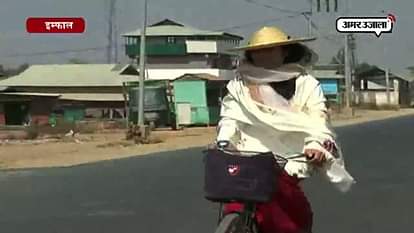 Manipur election 2017: Irom Sharmila rides bicycle to file nomination