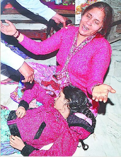 Woman hanged