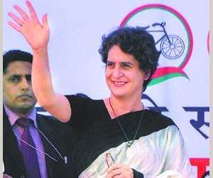 Modi made women and girls lined up: Priyanka