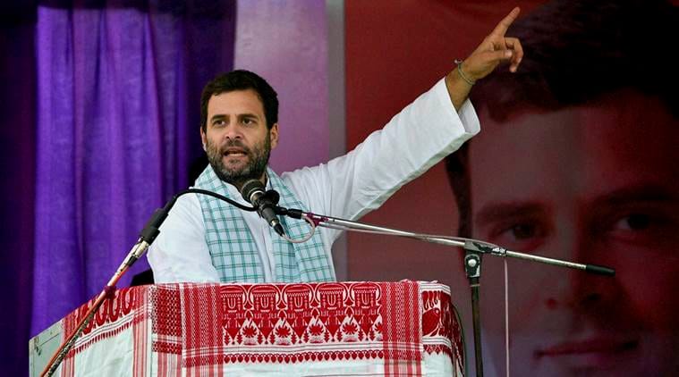 rahul gandhi five questions about modi government