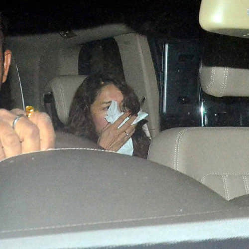 madhuri dixit spotted with her husband and without makeup