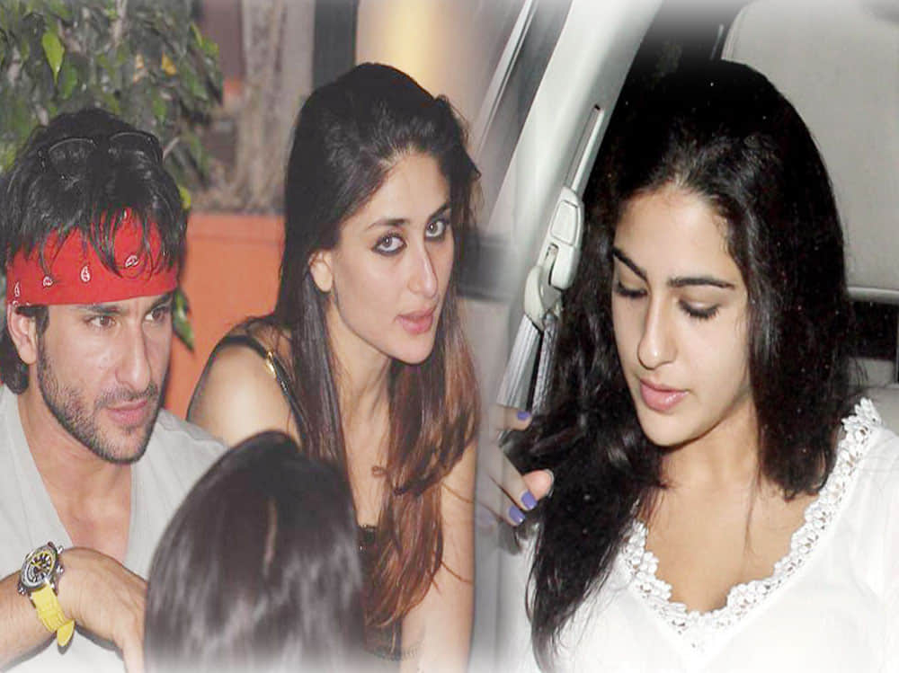 Saif and Kareena fighting over Sara's debut