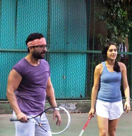 Saif and Kareena fighting over Sara's debut