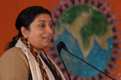 where missing Smriti Irani to UP elections?