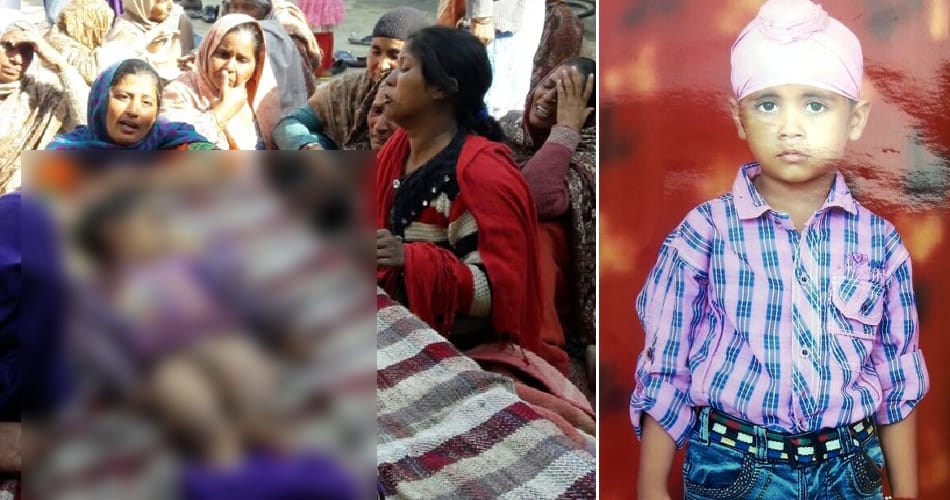 stray dogs killed five years old child at taran taran of punjab