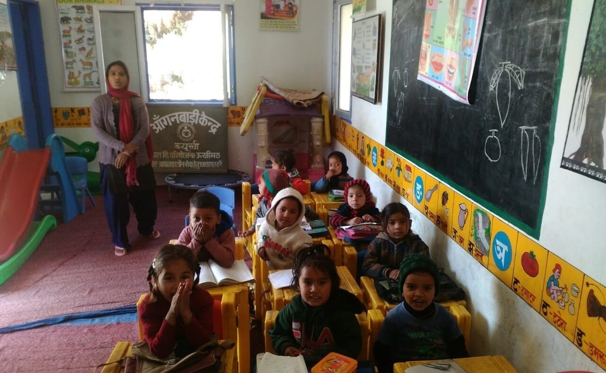 Anganwadi center Bunki .
