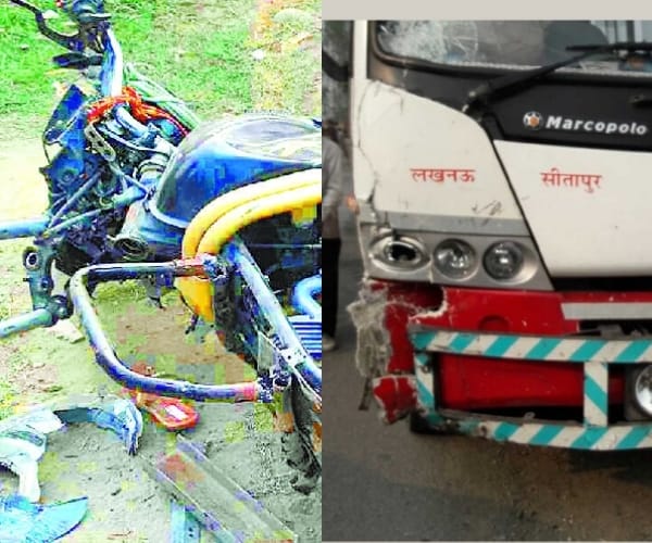  three died in an accident in sitapur.