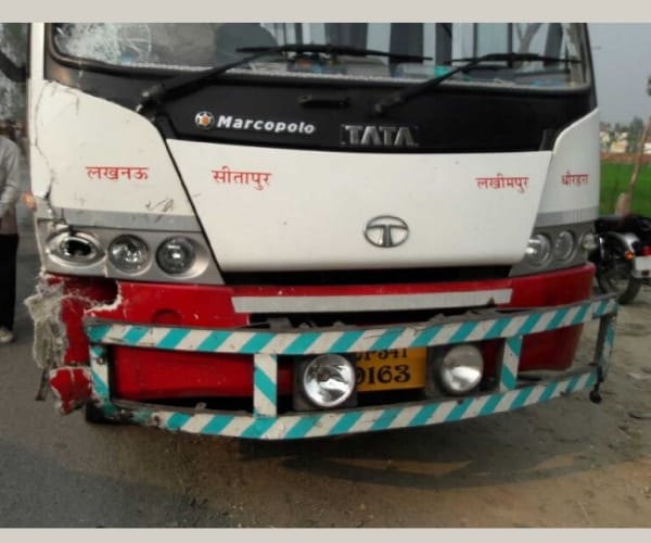  three died in an accident in sitapur.