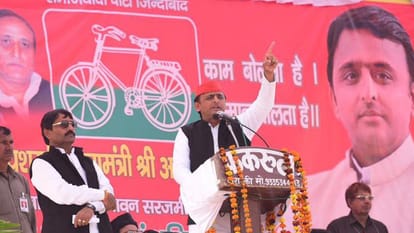akhilesh yadav faizabad rally
