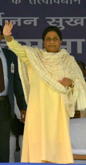 mayawati in soraon