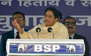 mayawati in allahabad