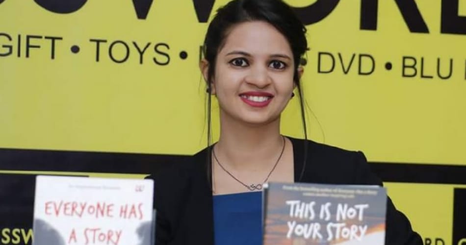 haryana girl savi sharma left behind to chetan bhagat in popularity with two books only