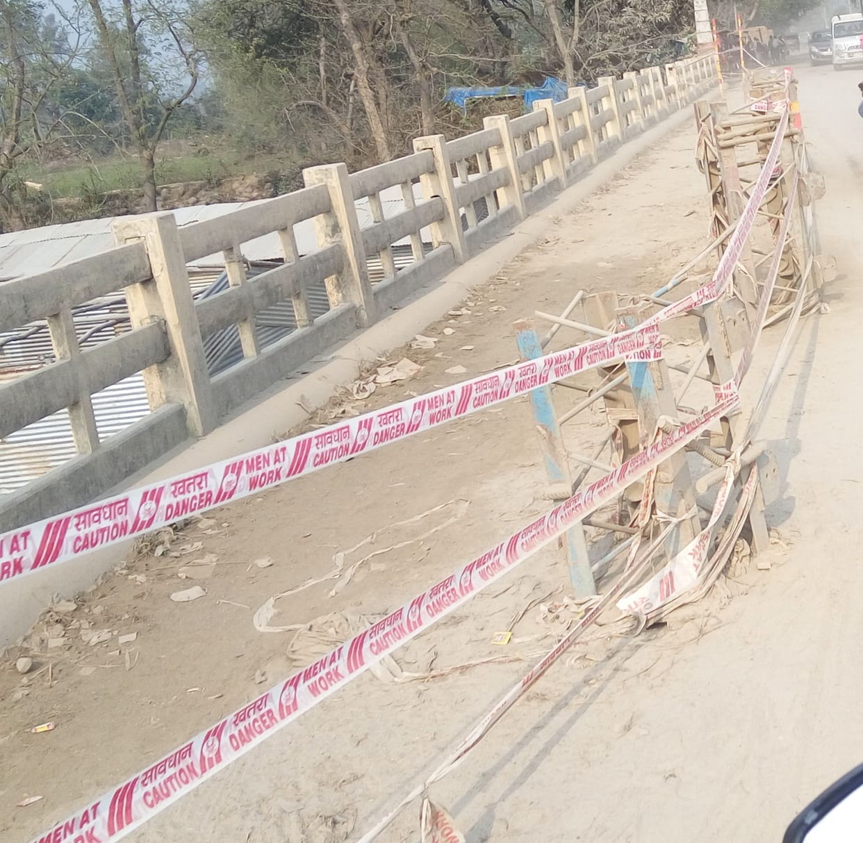 Kkrhin becoming shabby bridge traffic 