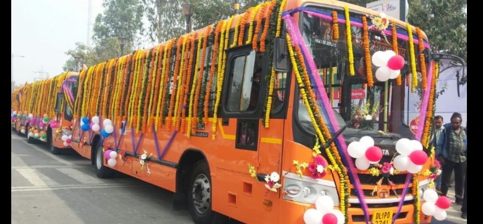 Delhi began to know the root of hundred new cluster buses read these news
