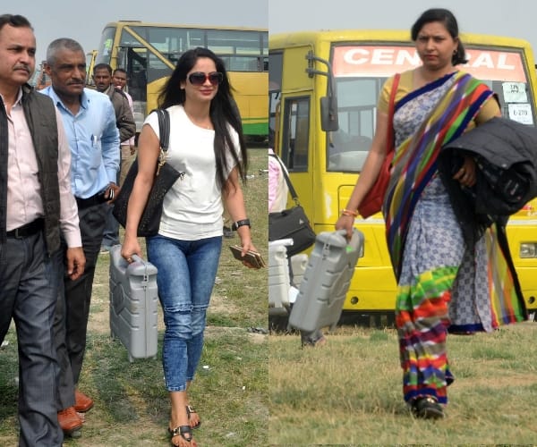  preprations for third phase voting in Lucknow.