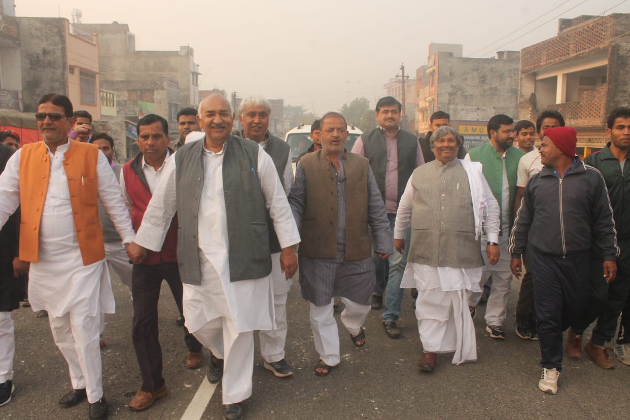 mukhlispur overbridge inagurated