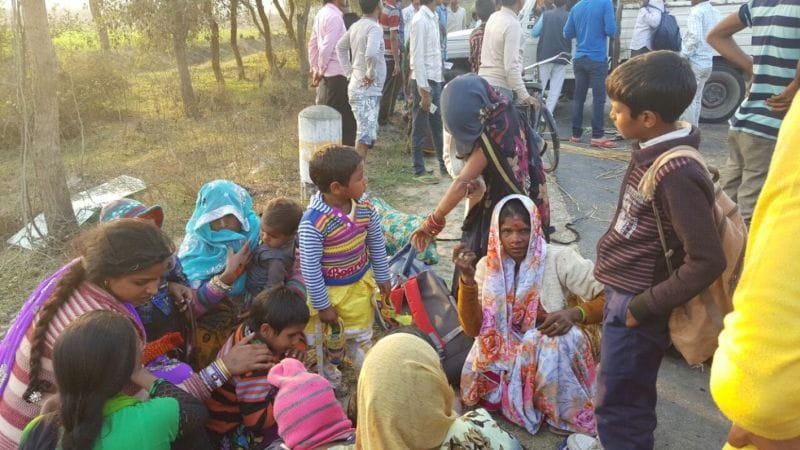 Kannauj wedding ceremony being fired utility pit