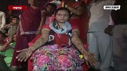 Bride from lucknow decided to vote first, delayed marriage rituals