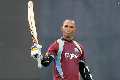 west indies cricketer marlon Samuels penalised for ICC Code of Conduct breach
