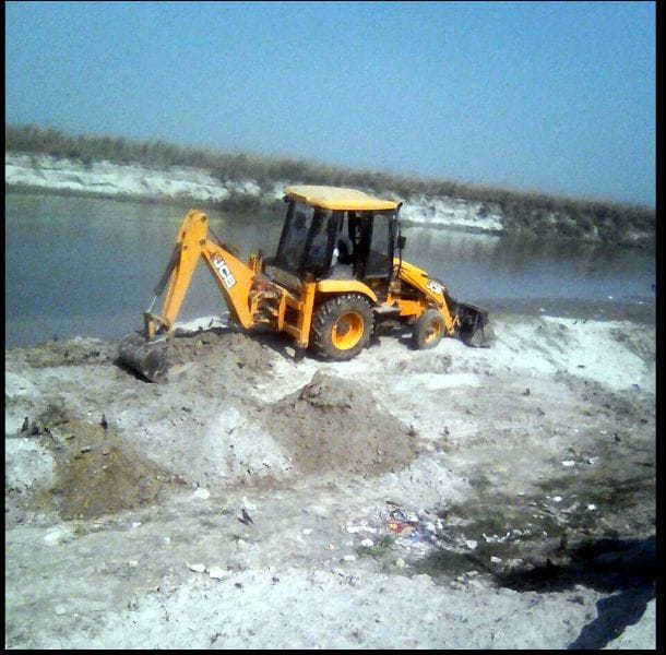 lahara ghaat par hone laga samataleekaran ka kaam