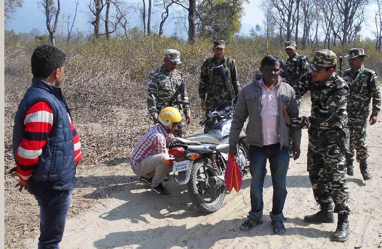 India-Nepal border alert system