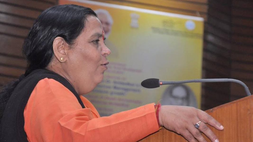 bharatis five statements against sp-congress