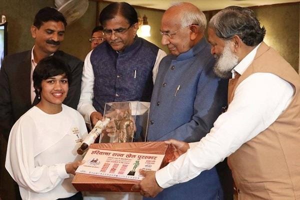42 players from Haryana honoured with Bhim Award, chandigarh news