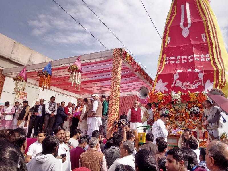 International Association of Krishna consciousness , ISKCON ,Jagannath Rath Yatra,  Mandi Gobindgarh