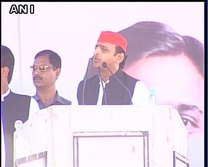 rahul gandhi and akhilesh yadav combined rally in jhansi live updates