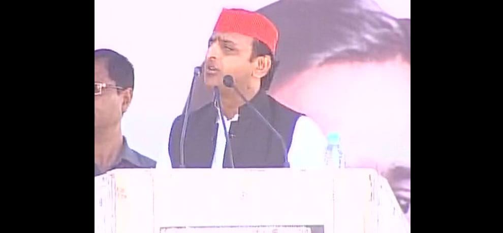 akhilesh yadav faizabad rally