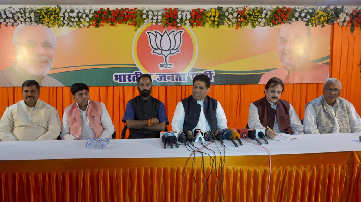 bjp leader says, surgical strike first is on criminals