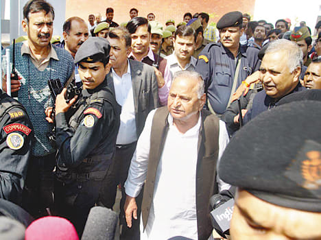 Chief minister Akhilesh and Shivpal become soft