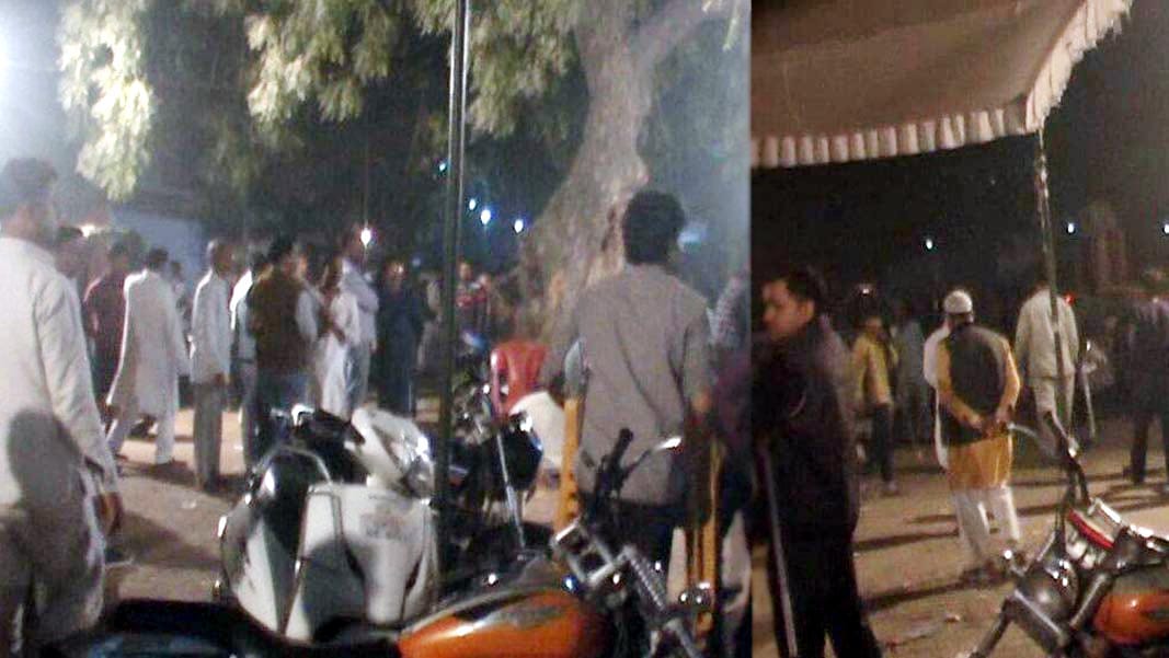 Kanpur police raids on candidates of congress 