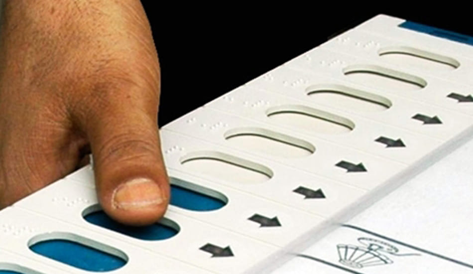 voting machine defected at pukhrayan