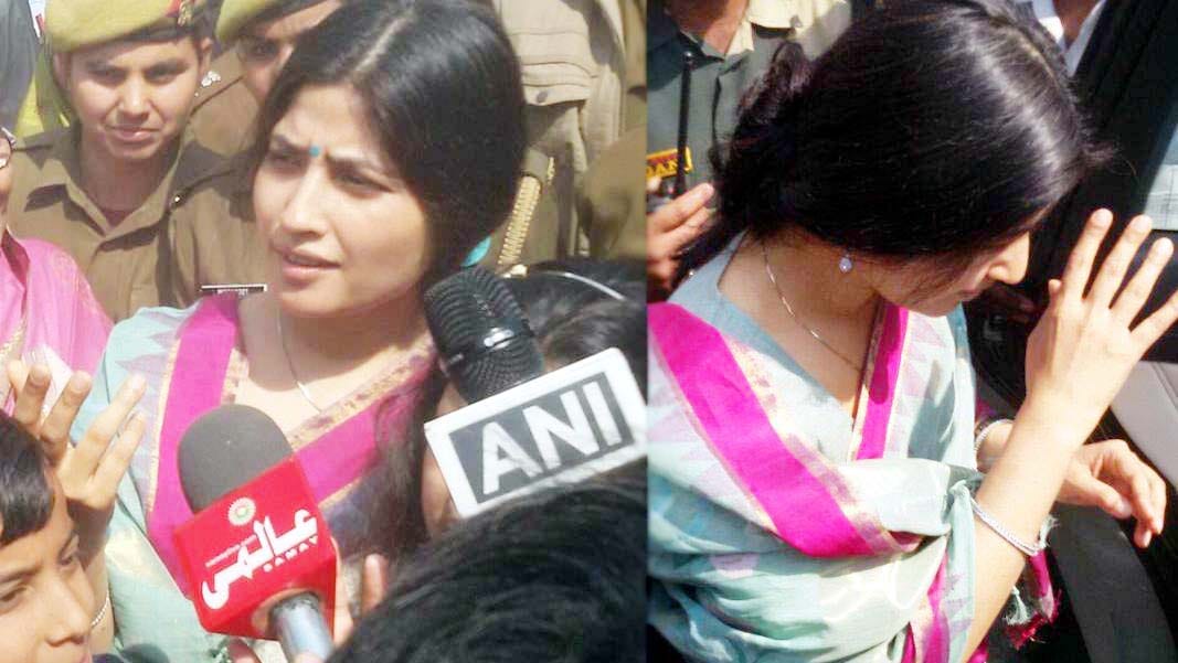 after vote saying dimple yadav