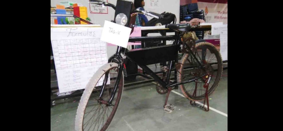 The students created the e-bike battery, will you enjoy the bike
