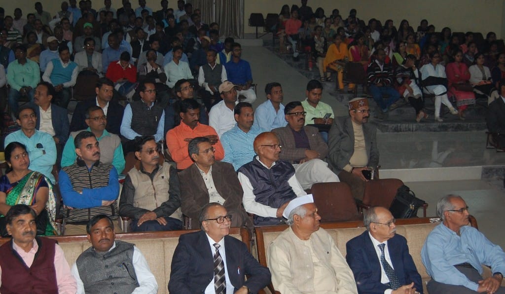 Seminar in gorakhpur university in geography department