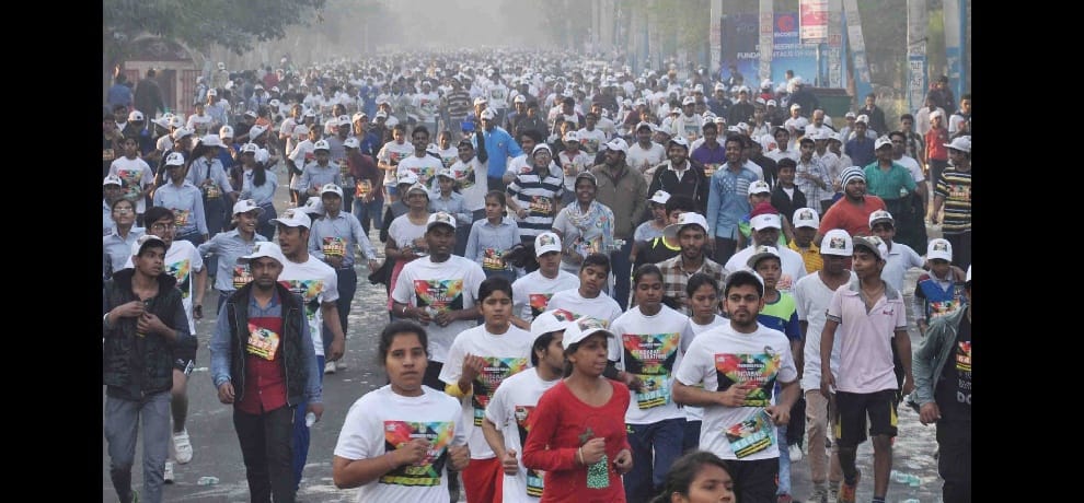 45 thousand people to run a marathon with actor Shakti Kapoor