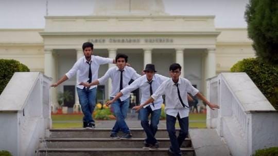 iit roorkee student dance on ed sheeran song