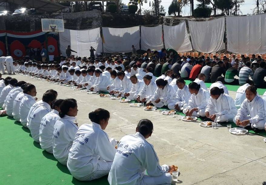 The large dinner held at Police Lines