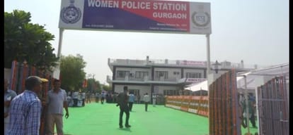Made for women recruits in the police station in Gurgaon Child Friendly Space
