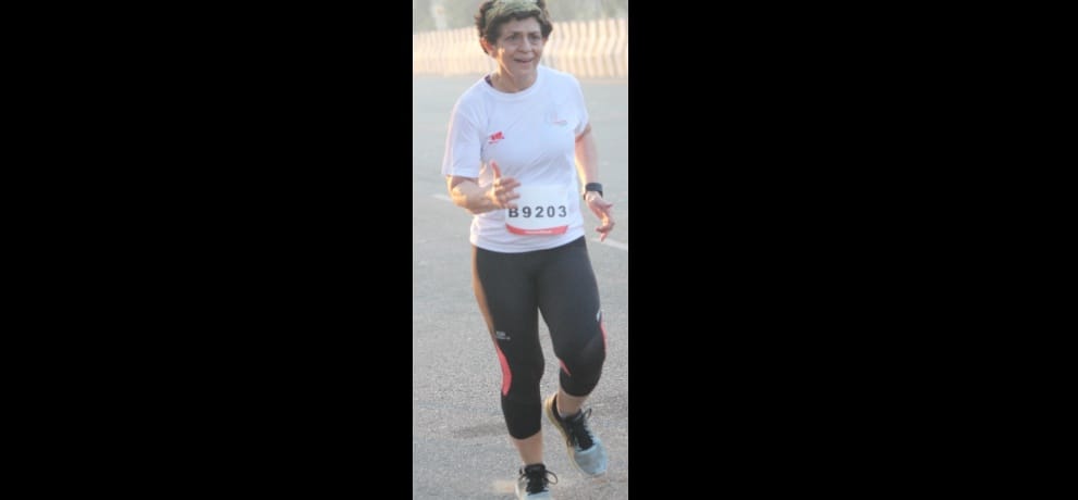 Great-grandparents ran daughter's rights, the Indian Blade Runner, "also made the race